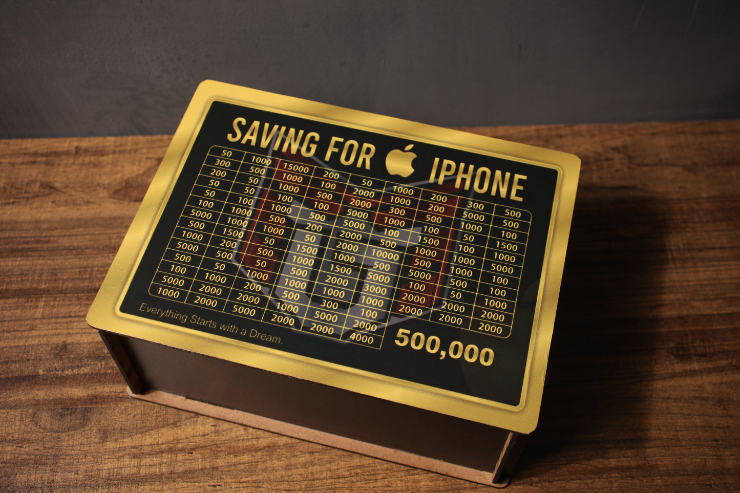 iPhone Saving Box - PKR 500,000