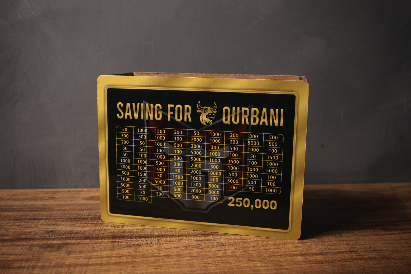 Qurbani Saving Box - PKR 250,000