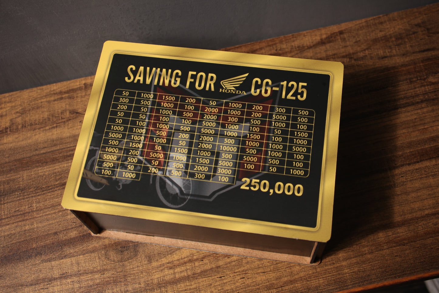 CG 125 Saving Box - PKR 250,000